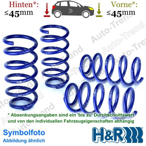 Tieferlegungsfedern set - hr,
